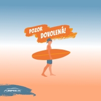 Celozávodní dovolená v srpnu 2024! Celozávodní dovolená v srpnu 2024!