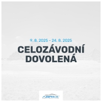 Informace o celozávodní dovolené v srpnu 2025! Informace o celozávodní dovolené v srpnu 2025!