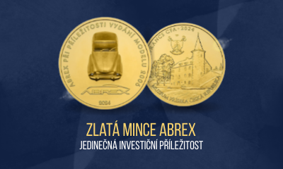 Zlatá mince ABREX