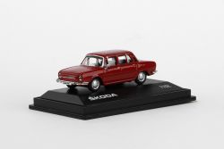 Kovový model Škoda 110L - pohled na podstavci