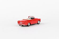 Kovový model Škoda Felicia Roadster - pohled zezadu