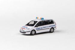 Abrex Cararama 1:72 - Junior Rescue Series, Peugeot 807 (SAMU)