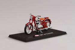 Jawa 250 Pérák (1948) 1:18 - Tmavě Červená