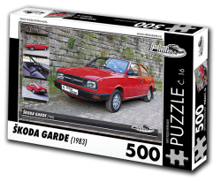 Puzzle č. 16 - Škoda Garde (1983) - 500 dílků