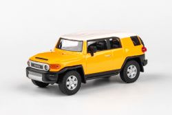 Abrex Cararama 1:43 - Toyota FJ Cruiser - Yellow