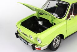 Kovový model Škoda 110R Coupé - otevřená kapota kufru