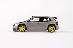 Kovový model Škoda Fabia III R5 - Šedá Steel Uni