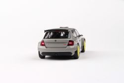 Kovový model Škoda Fabia III R5 - Šedá Steel Uni