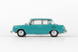 Kovový model Škoda 1100MBX - Tyrkysová světlá