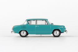 Kovový model Škoda 1100MBX - Tyrkysová světlá