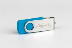 USB flash disk 32GB Abrex - modrý