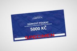 Dárkový poukaz Abrex v hodnotě 5000 Kč
