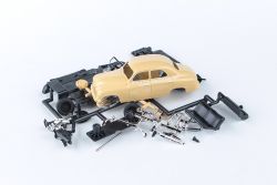 Model stavebnice Škoda 1201 - součástky