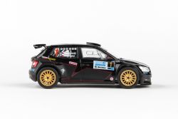 Kovový model auta Škoda Fabia III R5 - pohled z pravého boku