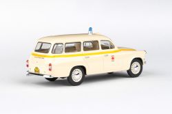 Kovový model Škoda 1202 - pohled zezadu