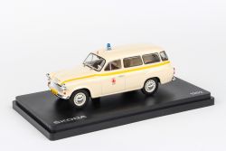 Kovový model Škoda 1202 - na podstavci