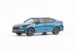 Škoda Octavia IV RS (2020) 1:43 - Modrá Admiral Metalíza