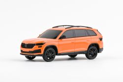 Plasťáček Škoda Kodiaq FL 1:43 - Oranžová