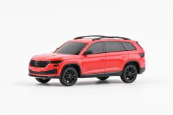 Plasťáček Škoda Kodiaq FL 1:43 - Červená