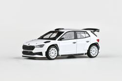 Škoda Fabia IV RS Rally2 (2022) 1:43 - Bílá