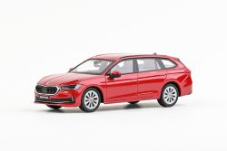 Škoda Superb IV Combi (2023) 1:43 - Červená Carmine Metalíza