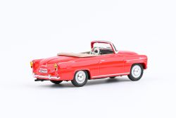 Kovový model auta Škoda Felicia Roadster - pohled zezadu