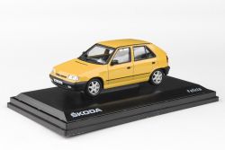 Kovový model Škoda Felicia - Žlutá Pastelová