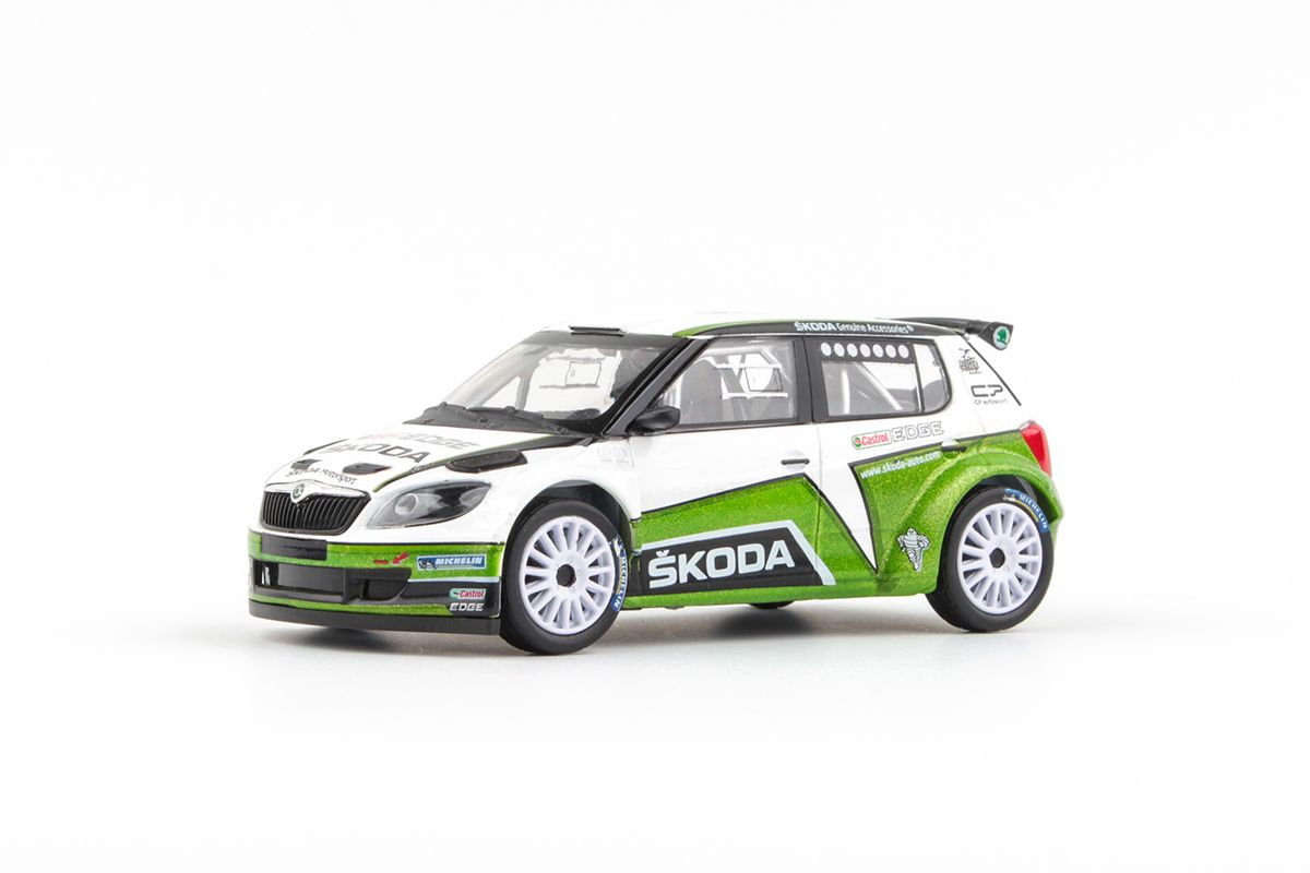 Škoda Fabia II FL S2000 (2010) 1:43 - Škoda Motorsport Design 2012 II - Asfaltová Kola