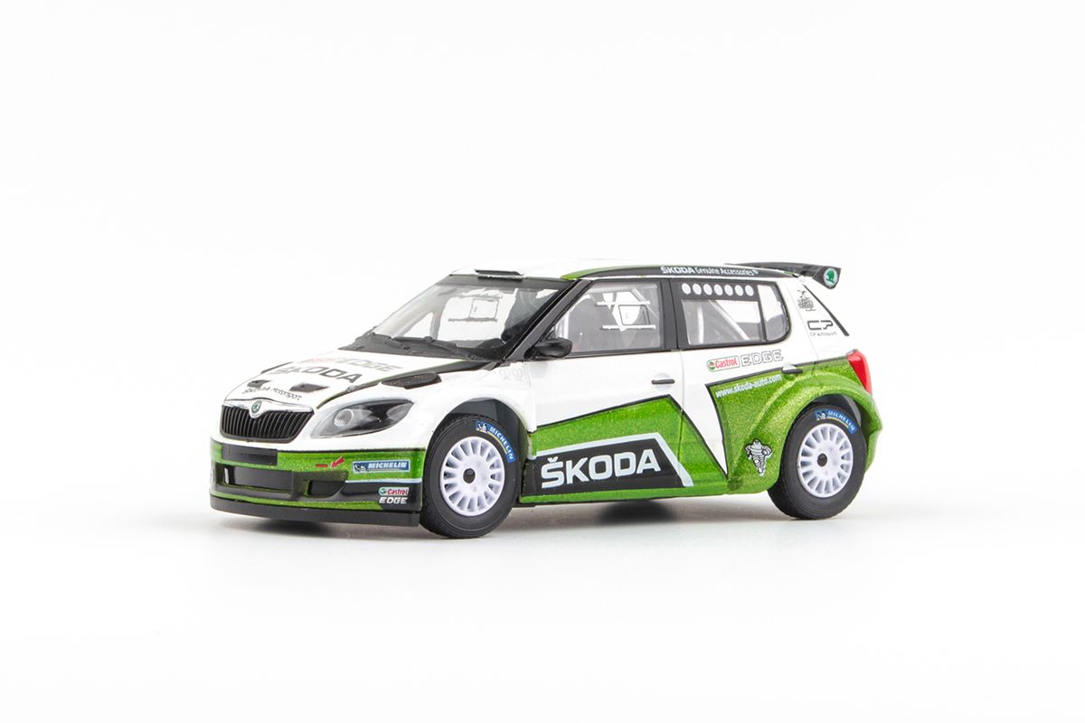 Škoda Fabia II FL S2000 (2010) 1:43 - Škoda Motorsport Design 2012 II - Šotolinová Kola