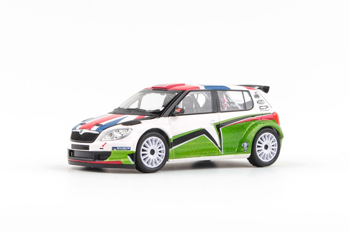 Škoda Fabia II FL S2000 (2010) 1:43 - Škoda UK "Mikkelsen" Design 2011