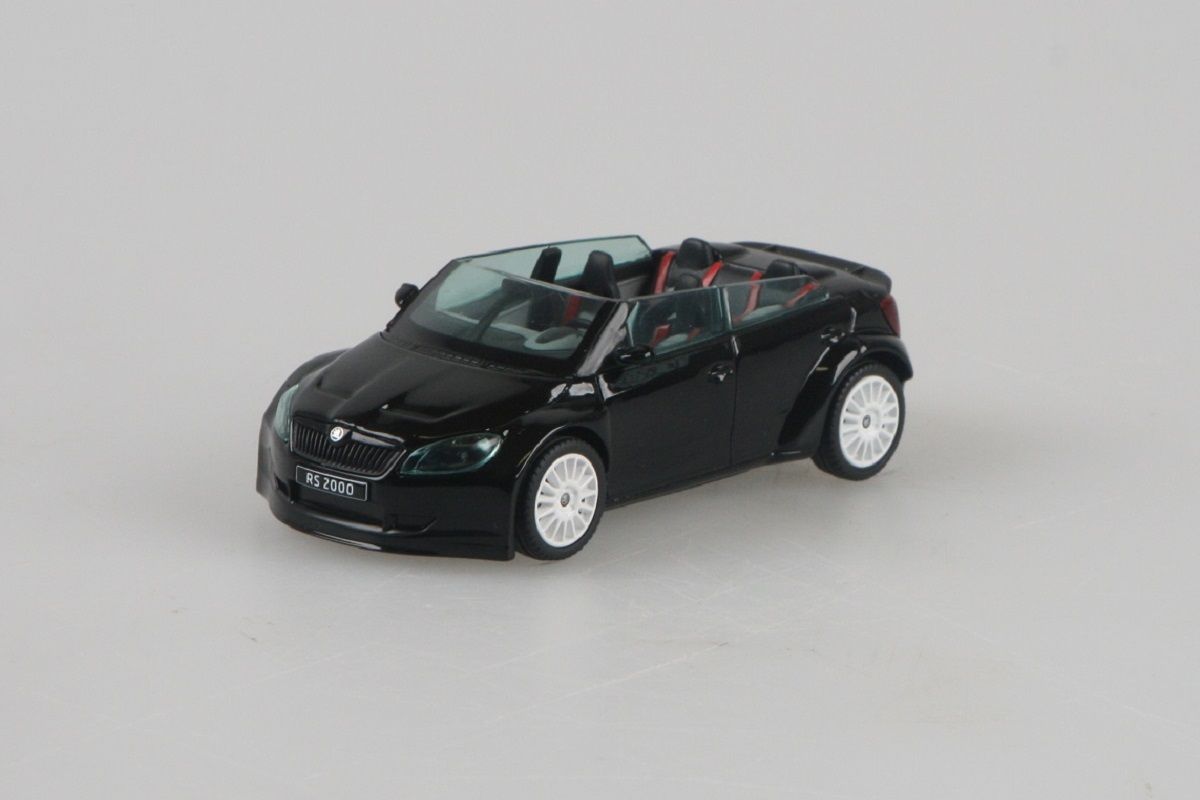 Škoda Fabia II FL RS2000 Concept (2011) 1:43 - Černá