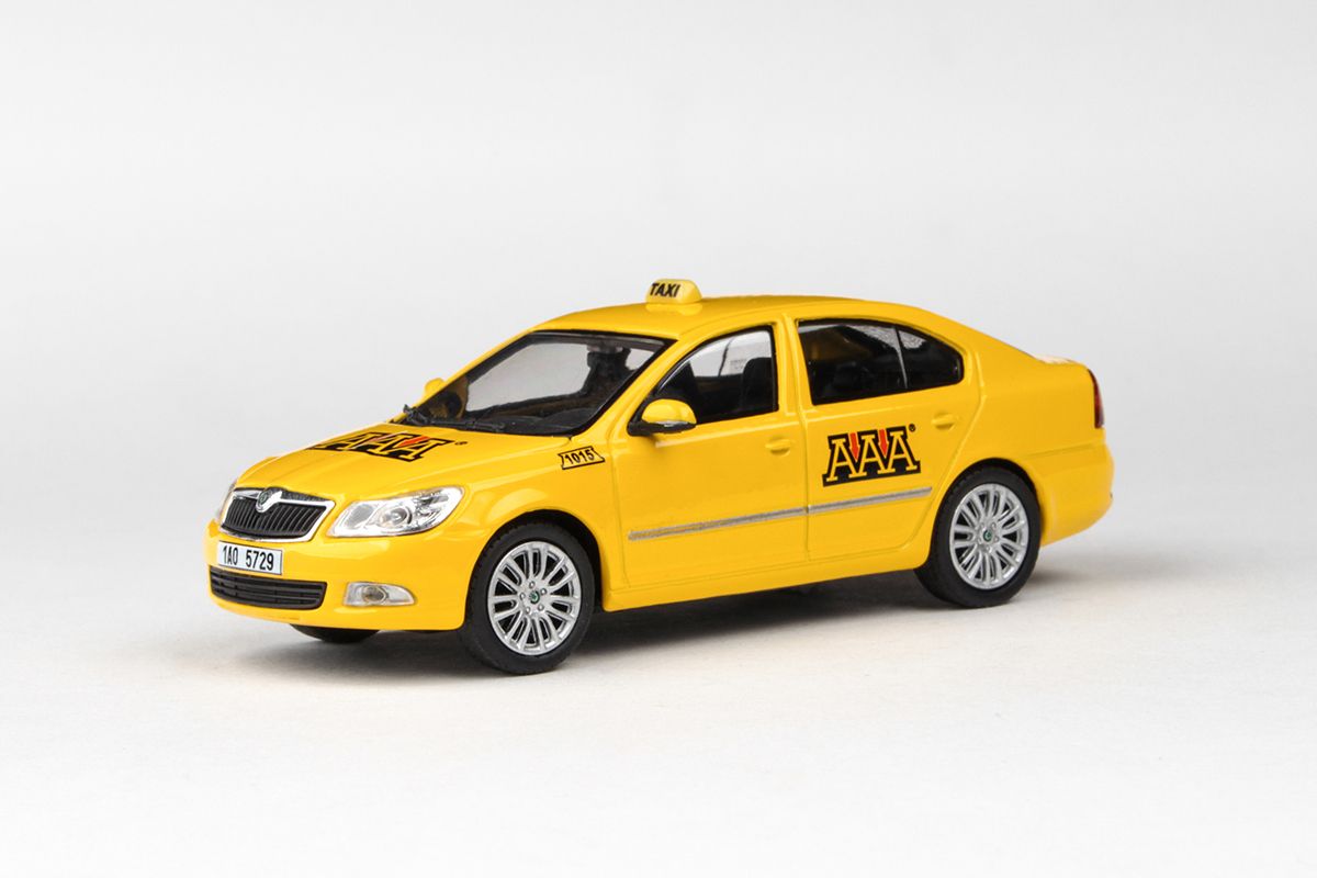 Škoda Octavia II FL (2008) 1:43 - AAA Taxi