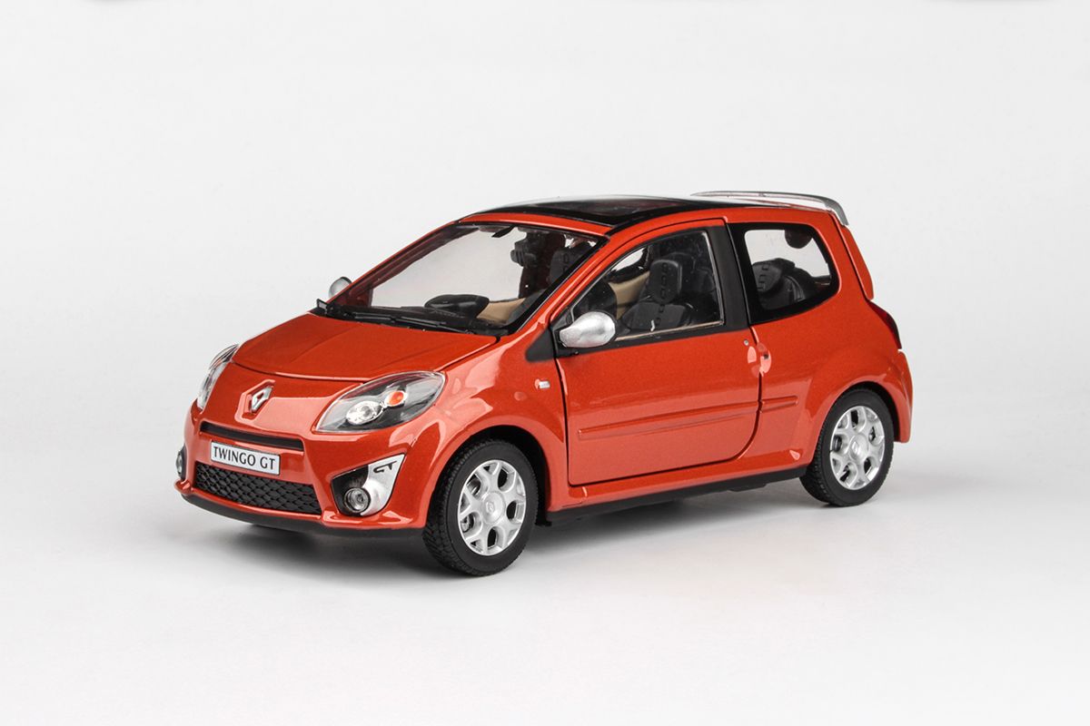 Kovový model Renault Twingo GT - oranžová metalíza