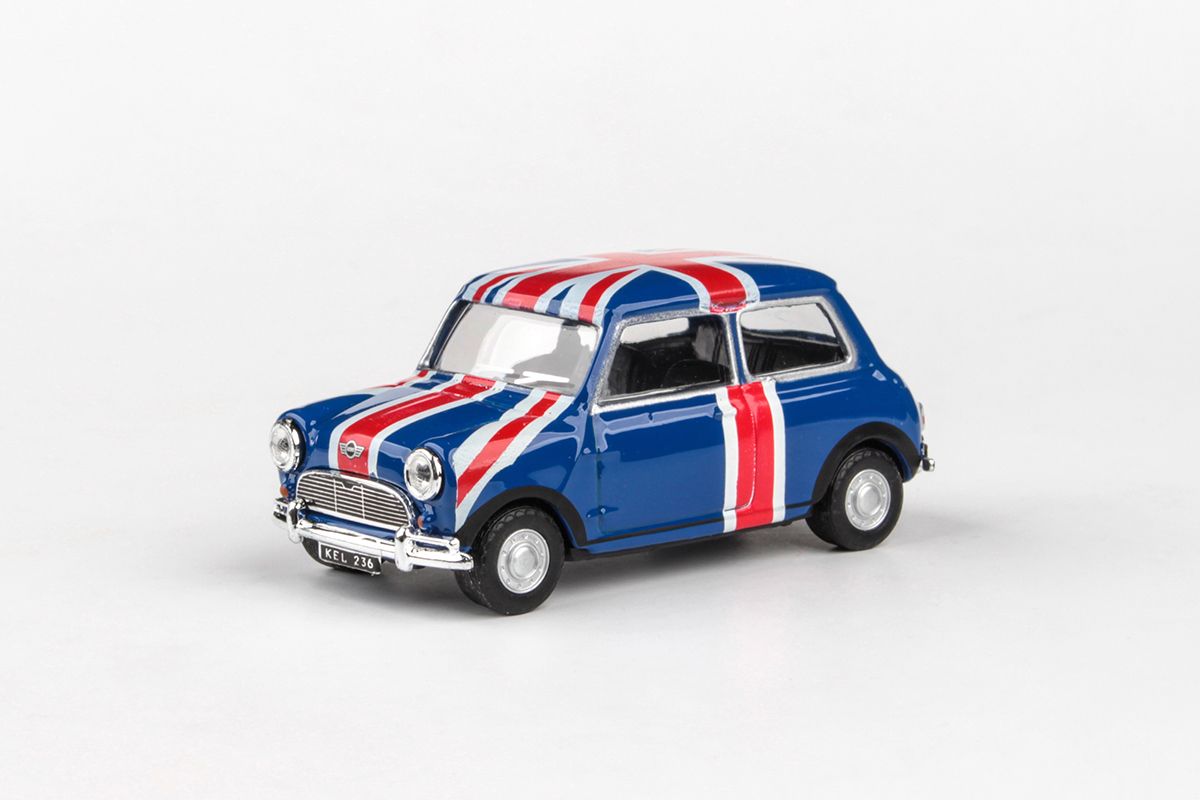 Kovový model MINI - Union jack
