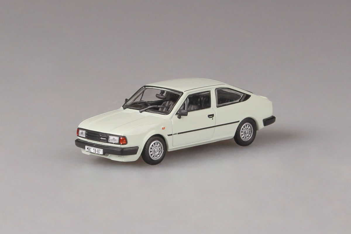 Škoda Rapid 136 (1987) 1:43 - Bílá Ledová - Pravostranné Řízení