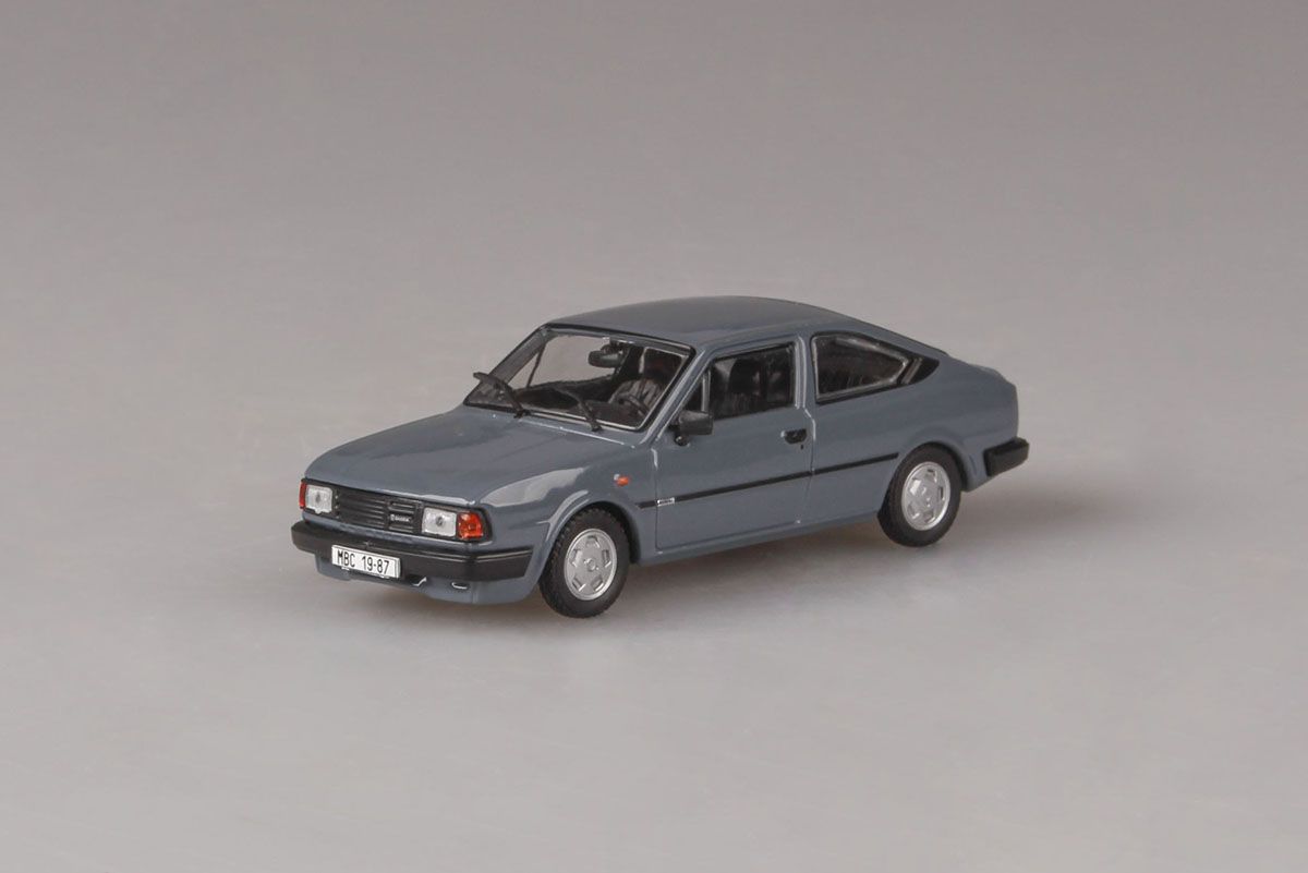 Škoda Rapid 136 (1987) 1:43 - Šedomodrá Tmavá