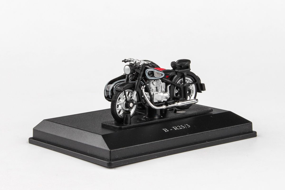 Abrex Cararama 1:43 - BMW-25/3 Motorbike - Black