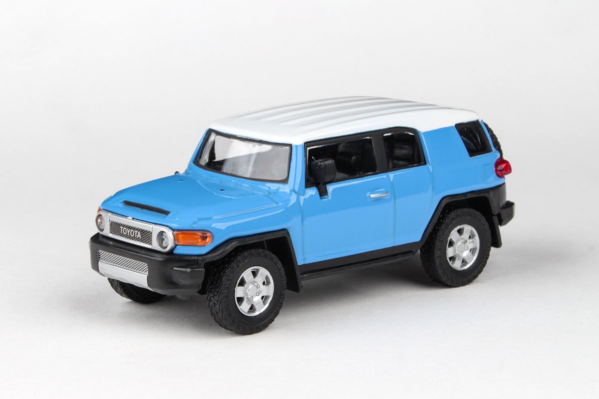 Abrex Cararama 1:43 - Toyota FJ Cruiser - Blue