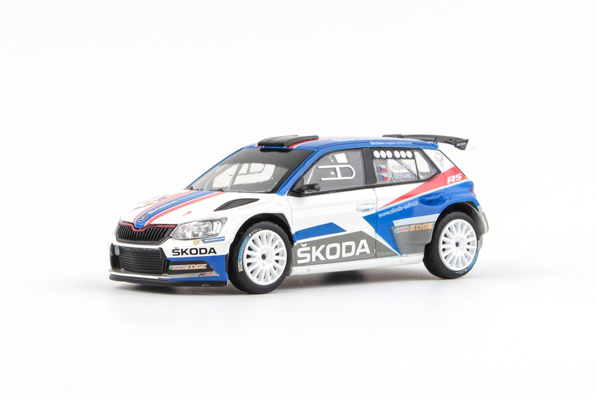 Škoda Fabia III R5 (2015) 1:43 - Škoda Motorsport Design CS 2018