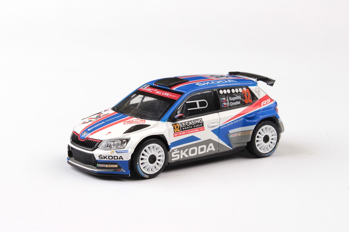 Škoda Fabia III R5 (2015) 1:43 - Rallye Monte-Carlo 2018 #32 Kopecký - Dresler