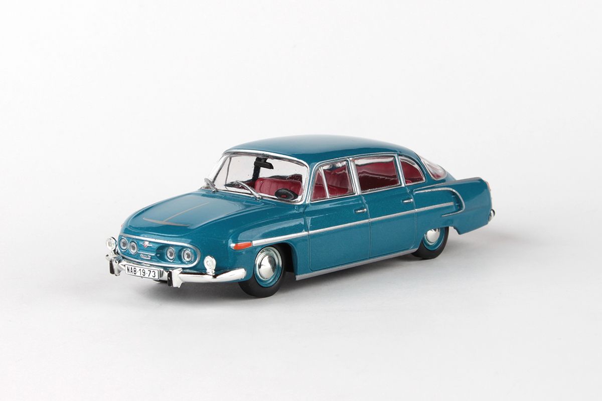 Kovový model Tatra 603 - Modrá metalíza