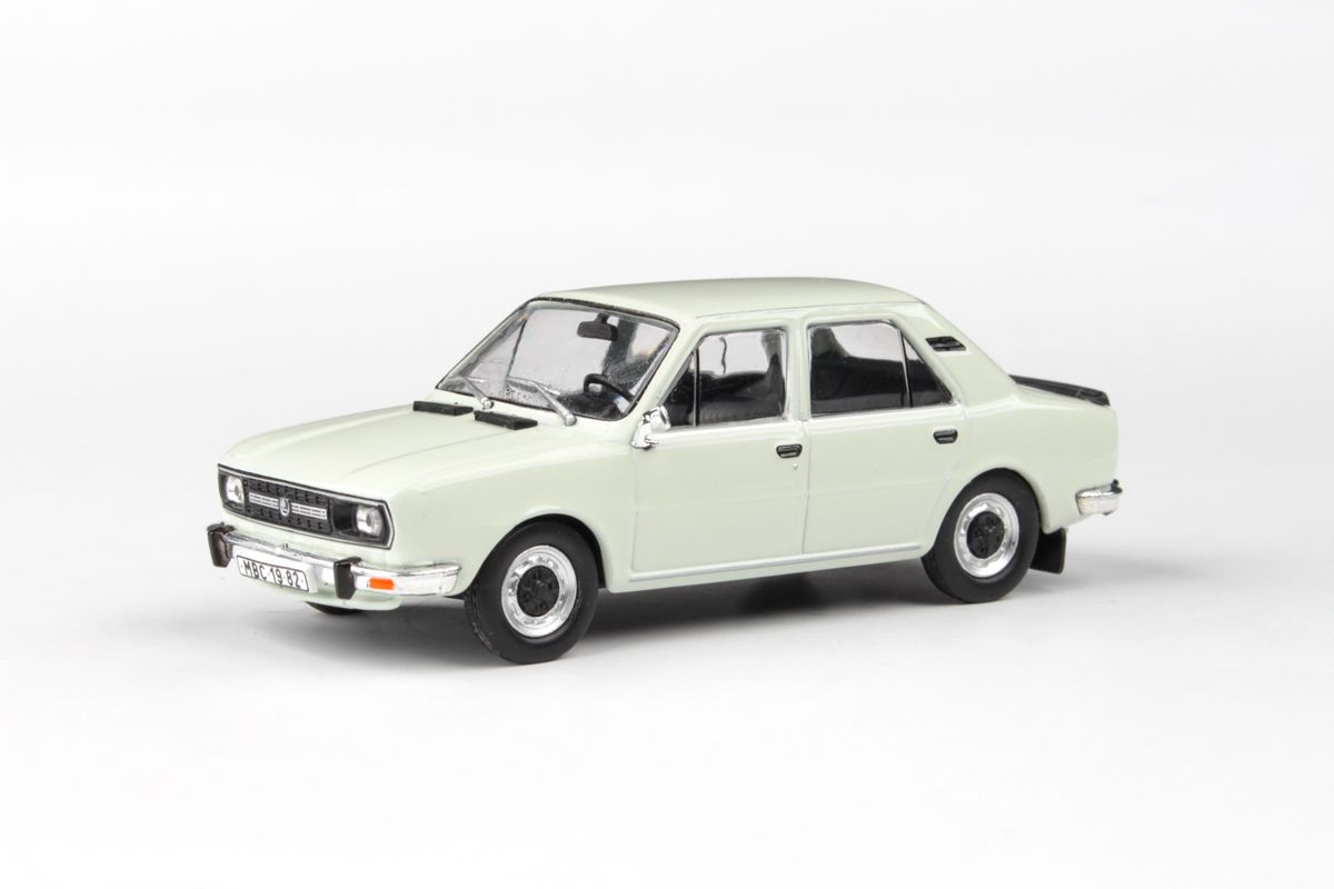Škoda 120L (1982) 1:43 - Bílá Ledová
