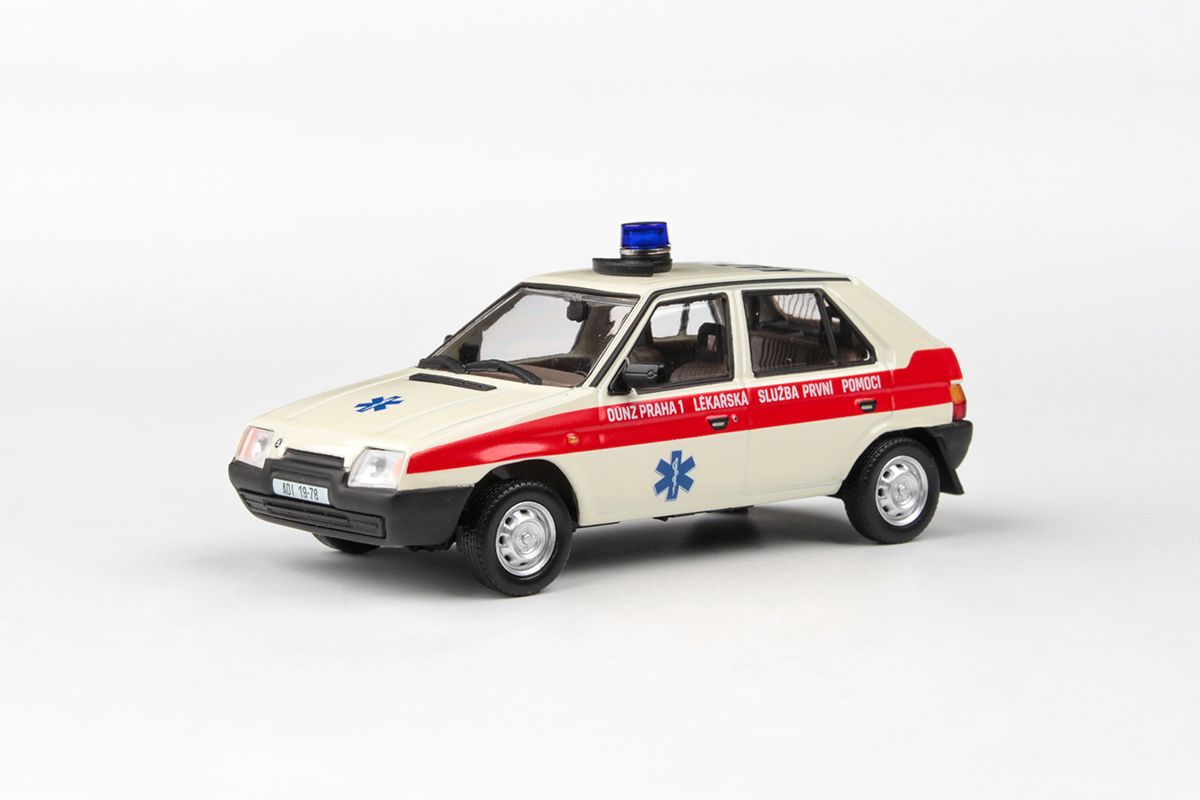 Škoda Favorit 136L (1988) 1:43 - OÚNZ Praha 1