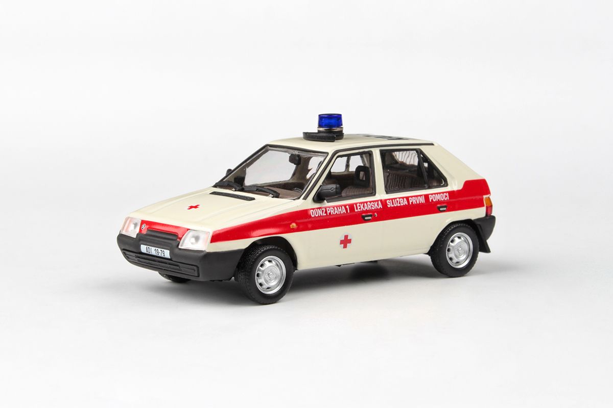 Škoda Favorit 136L (1988) 1:43 - OÚNZ Praha 1