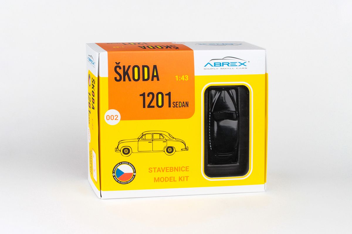 Škoda 1201 (1956) 1:43 - Taxi - Stavebnice
