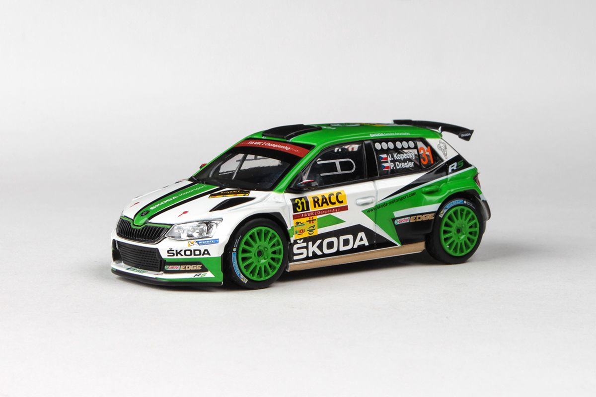 Škoda Fabia III R5 (2015) 1:43 - RallyRACC Catalunya - Costa Daurada  2017 #31 Kopecký - Dresler
