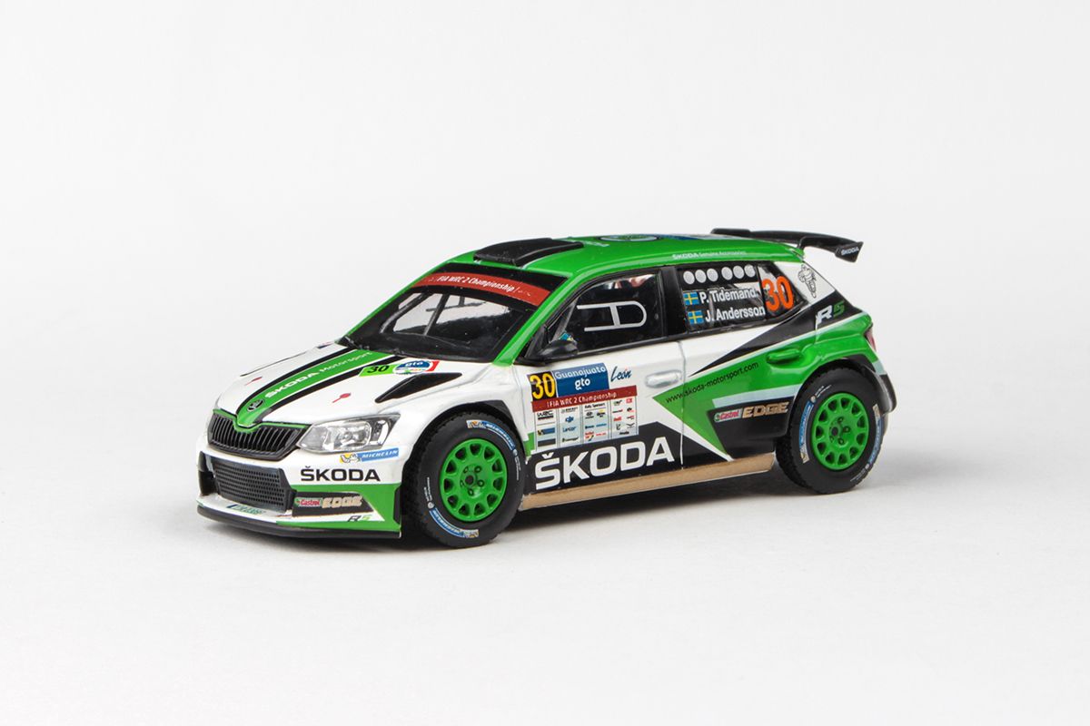 Škoda Fabia III R5 (2015) 1:43 - Rally Guanajuato Mexico 2017 #30 Tidemand - Andersson