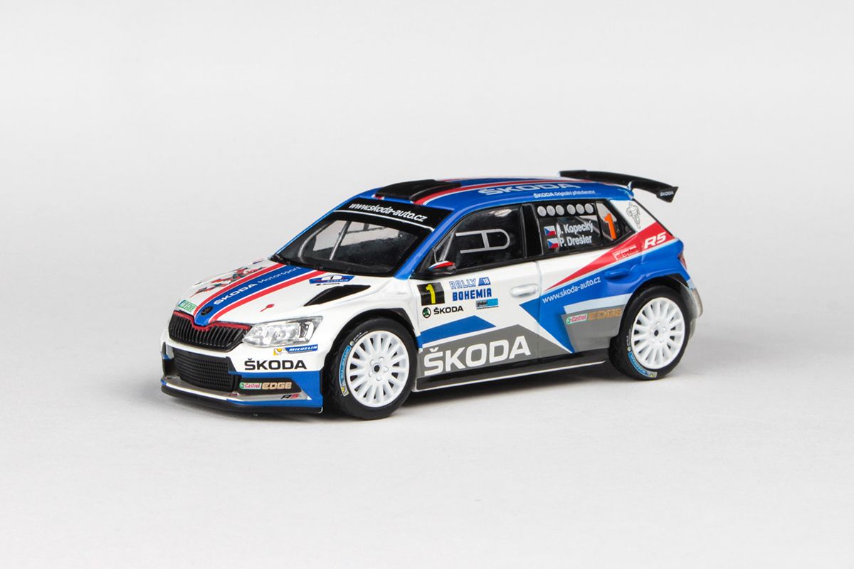 Škoda Fabia III R5 (2015) 1:43 - Rally Bohemia 2018 #1 Kopecký - Dresler