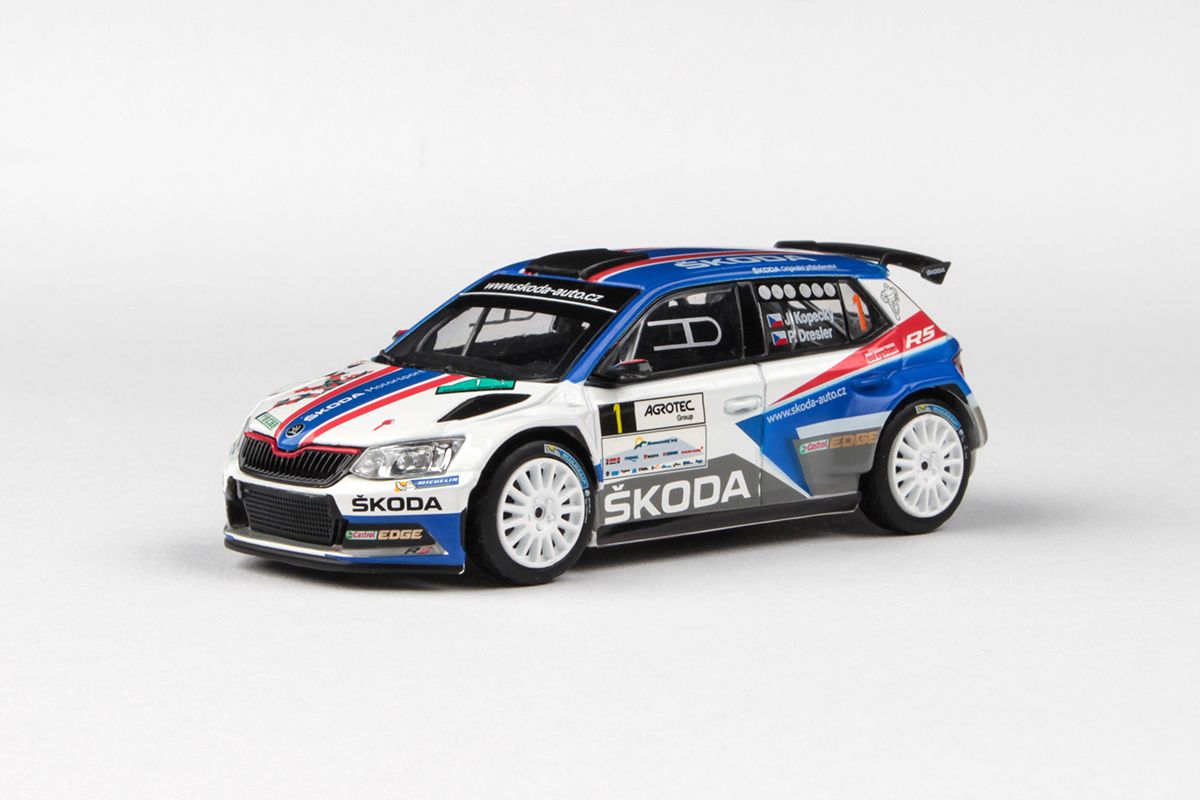 Škoda Fabia III R5 (2015) 1:43 - Agrotec Petronas Rally Hustopeče 2018 #1 Kopecký - Dresler