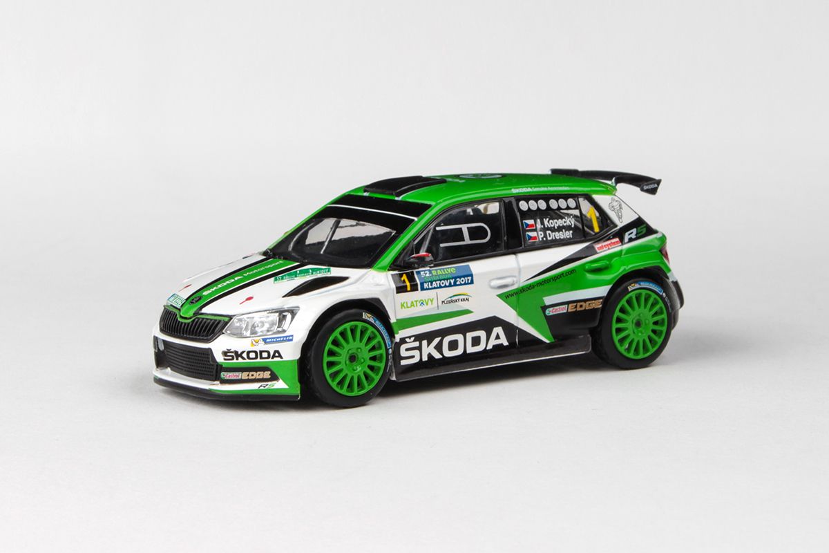 Škoda Fabia III R5 (2015) 1:43 - Rallye Šumava Klatovy 2017 #1 Kopecký - Dresler